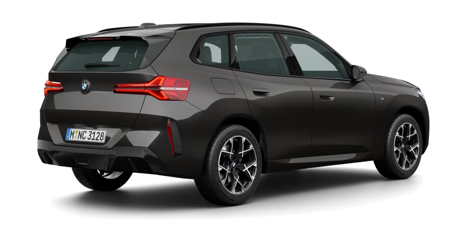 BMW BMW X in Grau von hinten BMW BMW X in Grau von hinten