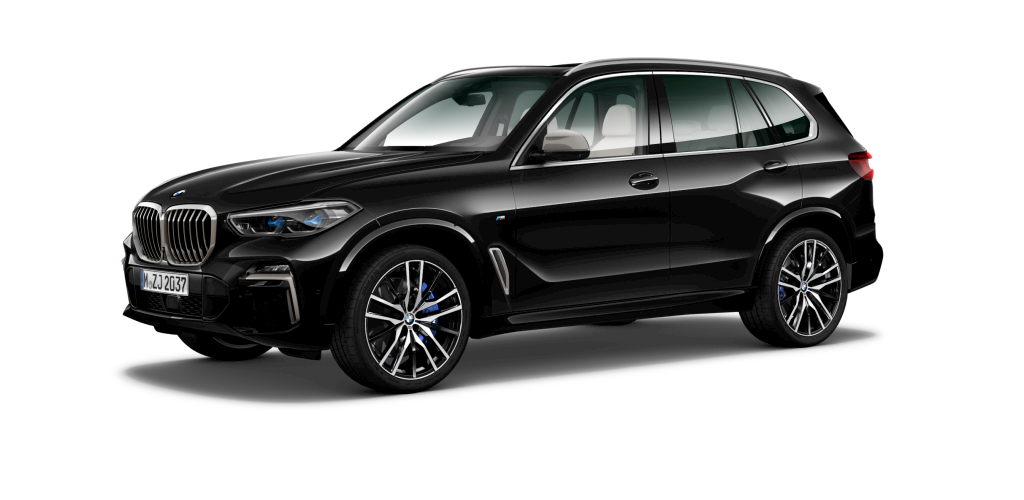 BMW BMW X in Schwarz von vorne