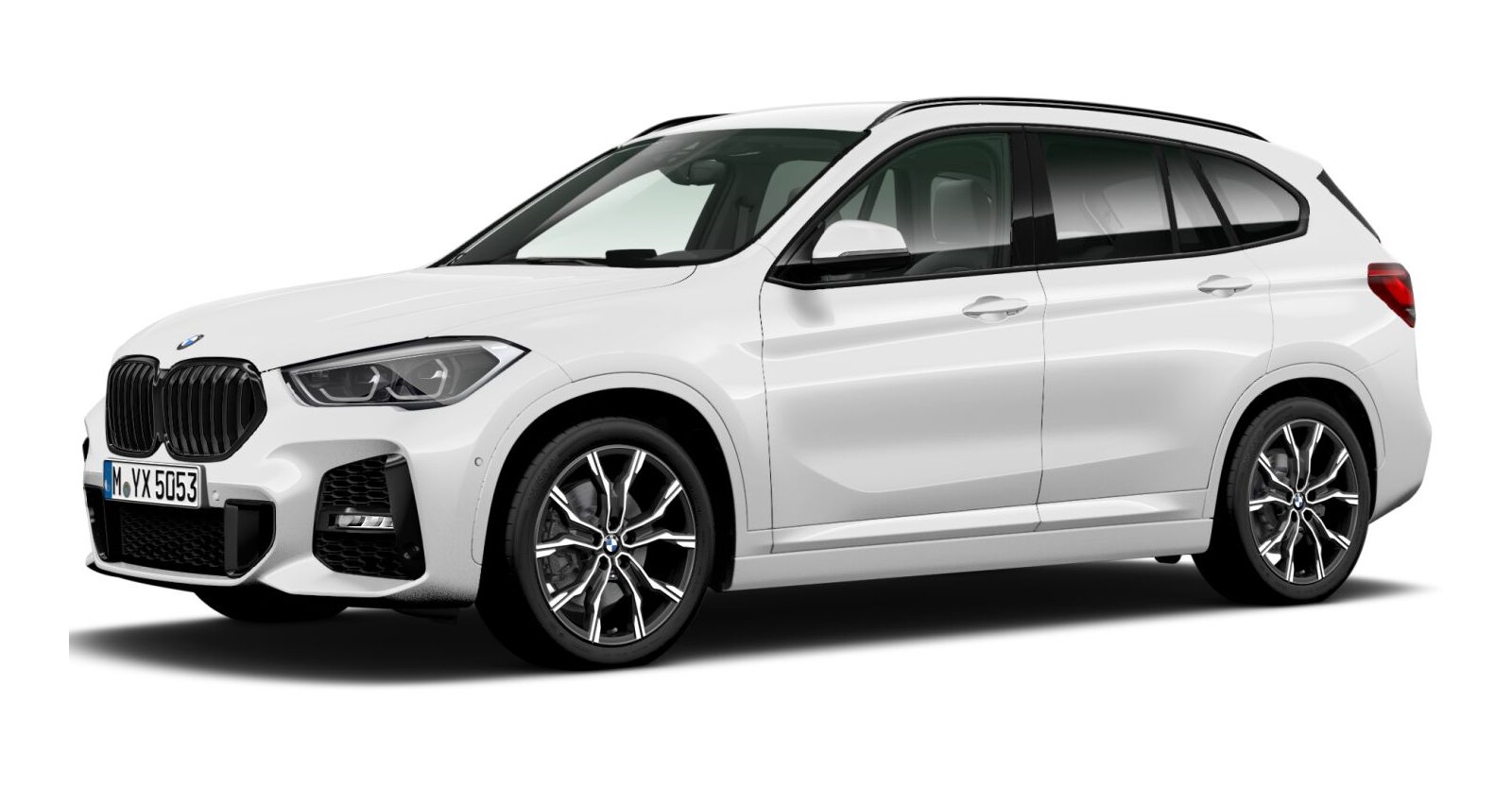 BMW BMW X in Weiß von vorne BMW BMW X in Weiß von vorne
