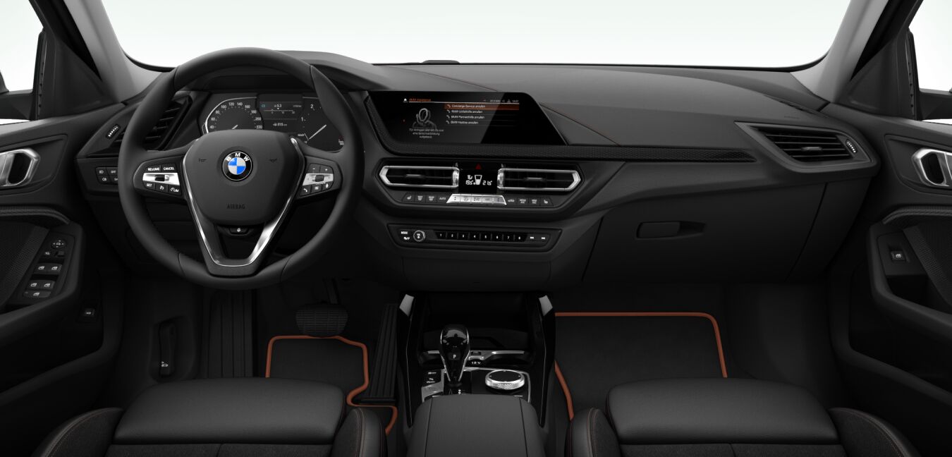 BMW BMW 1er im Innenraum von vorne BMW BMW 1er im Innenraum von vorne