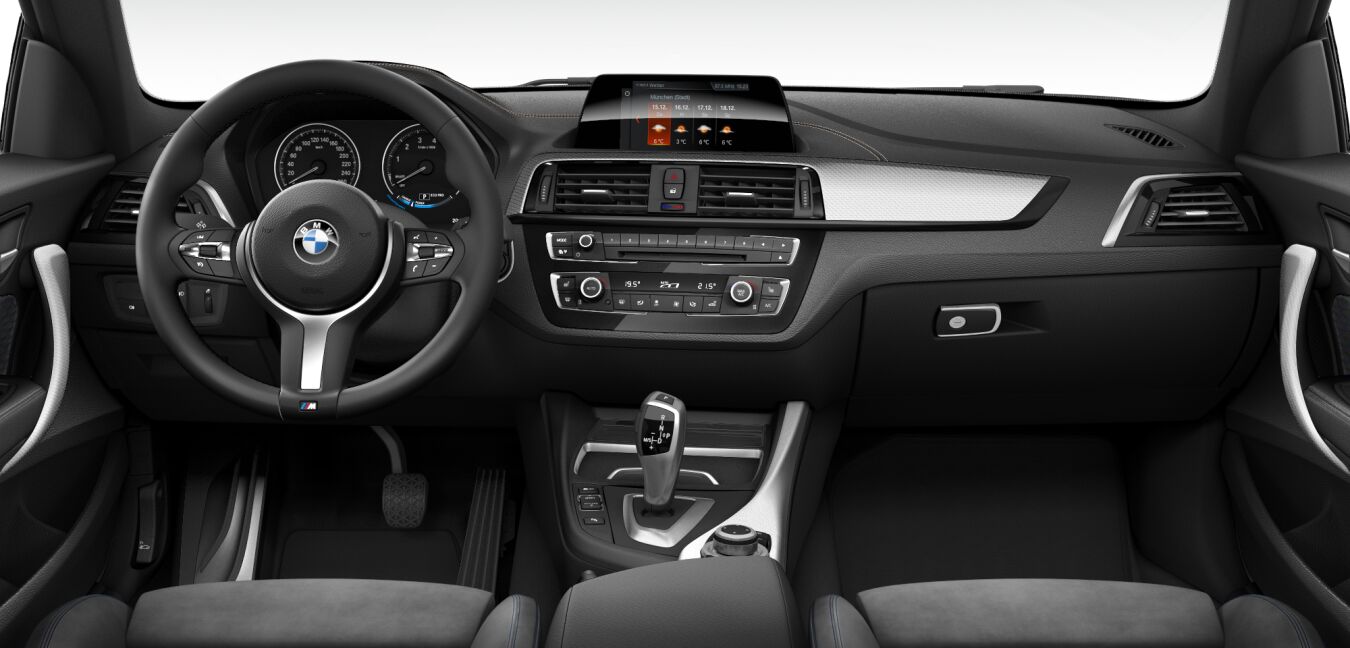 BMW BMW 2er im Innenraum von vorne BMW BMW 2er im Innenraum von vorne