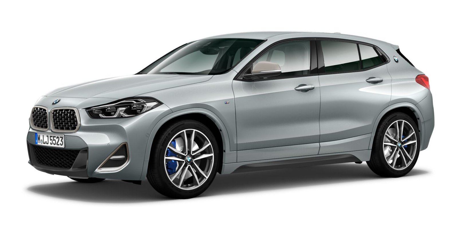 BMW BMW X in Grau von vorne BMW BMW X in Grau von vorne