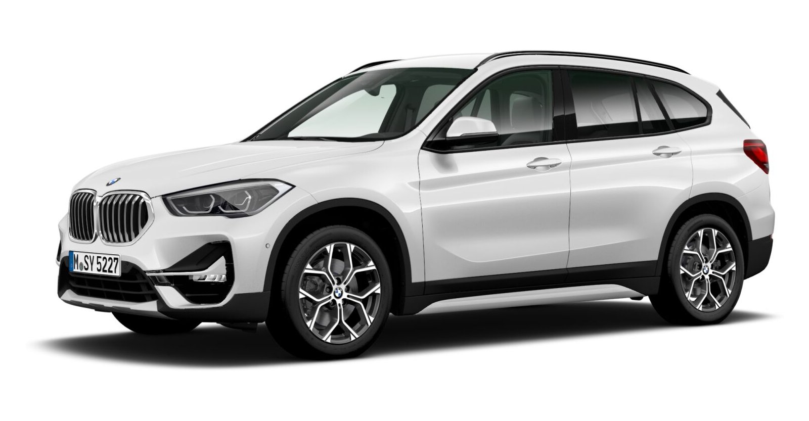 BMW BMW X in Weiß von vorne BMW BMW X in Weiß von vorne