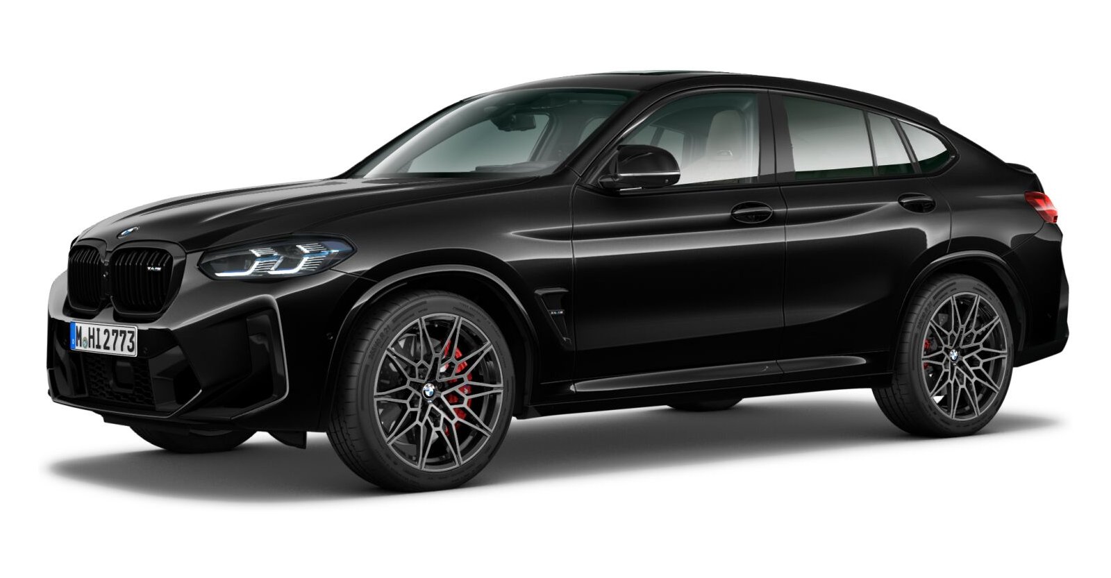 BMW BMW M in Schwarz von vorne BMW BMW M in Schwarz von vorne