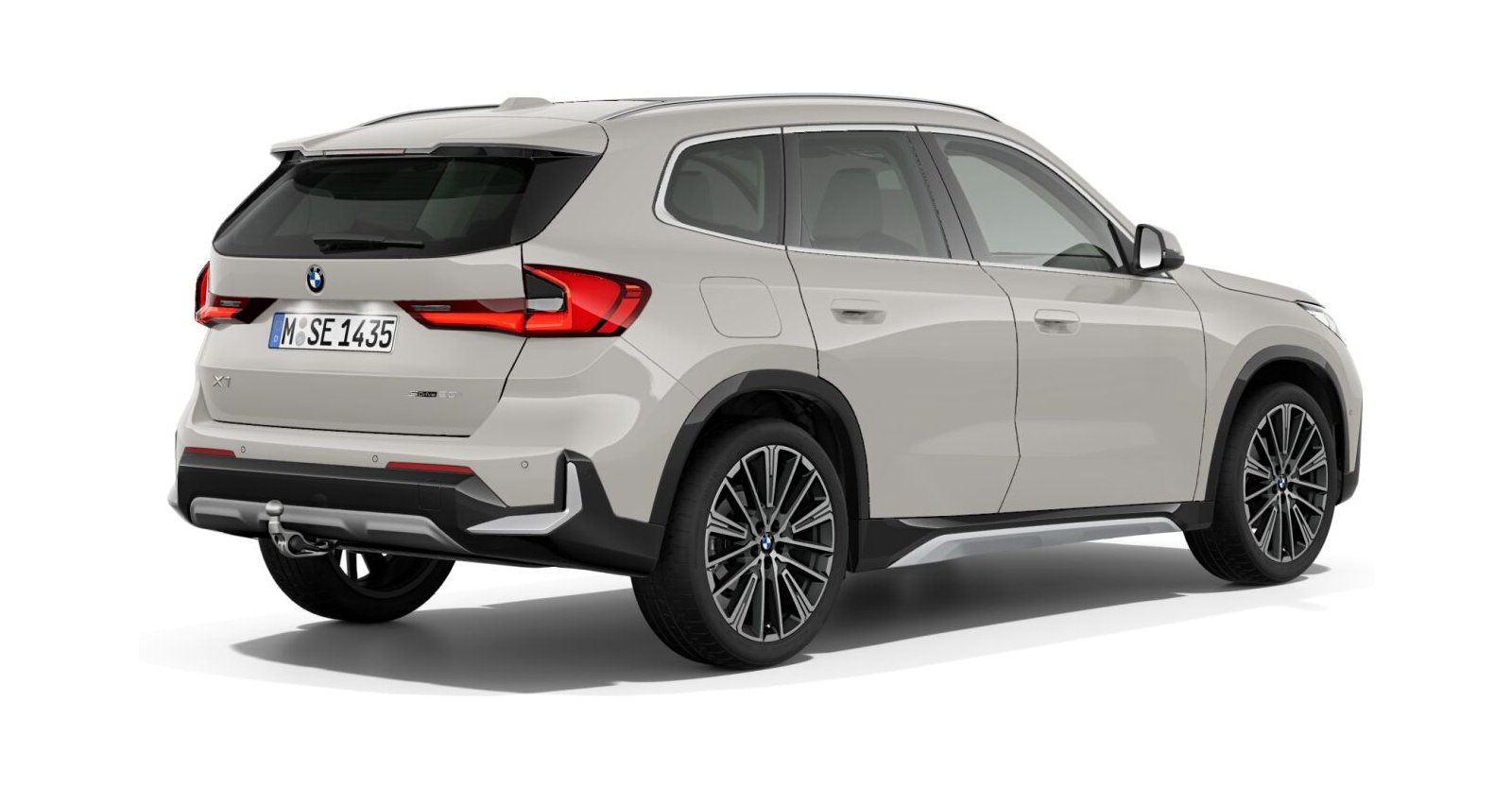 BMW BMW X in Grau von hinten BMW BMW X in Grau von hinten