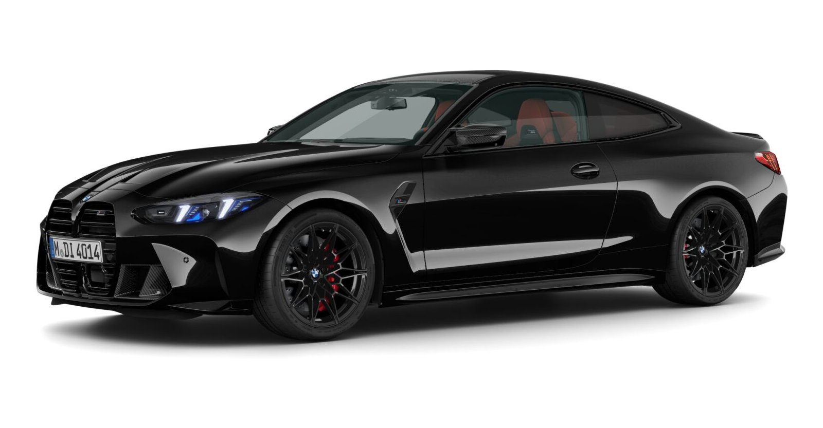 BMW BMW M in Schwarz von vorne BMW BMW M in Schwarz von vorne