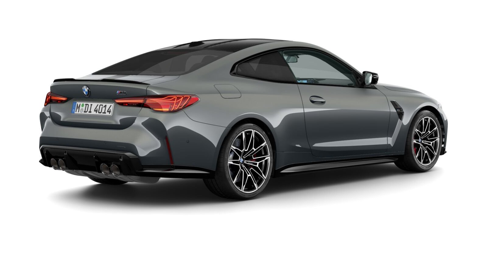 BMW BMW M in Grau von hinten