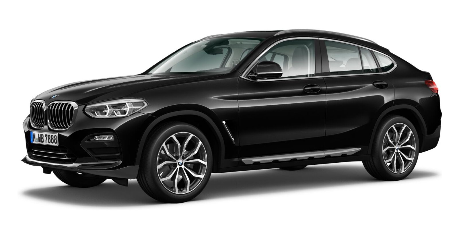 BMW BMW X in Schwarz von vorne BMW BMW X in Schwarz von vorne