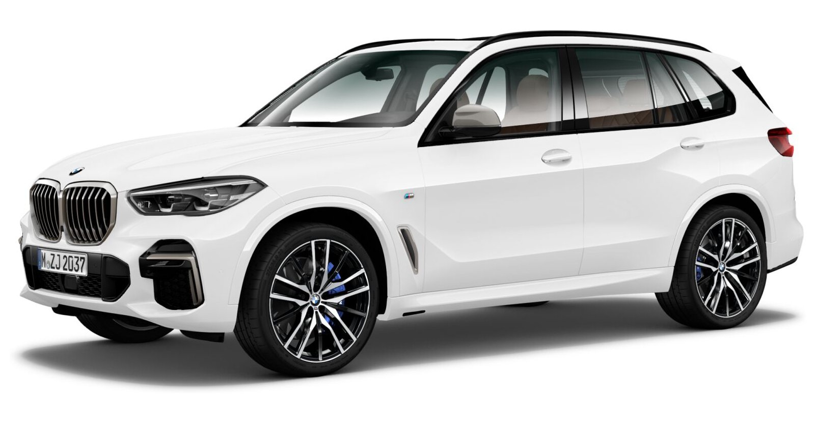 BMW BMW X in Weiß von vorne BMW BMW X in Weiß von vorne