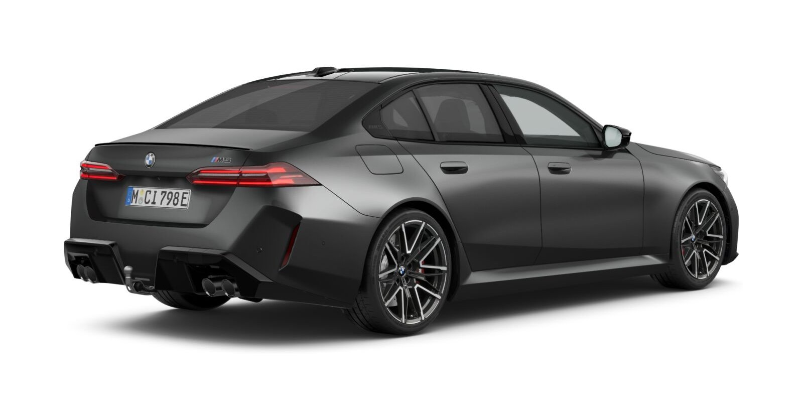 BMW BMW M in Grau von hinten BMW BMW M in Grau von hinten