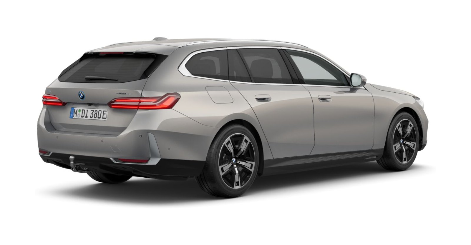 BMW BMW I in Grau von hinten BMW BMW I in Grau von hinten
