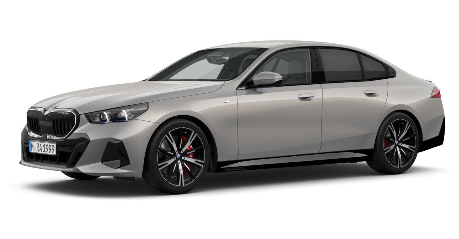 BMW BMW 5er in Grau von vorne BMW BMW 5er in Grau von vorne