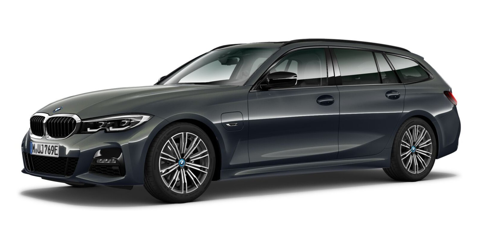 BMW BMW 3er in Grau von vorne BMW BMW 3er in Grau von vorne