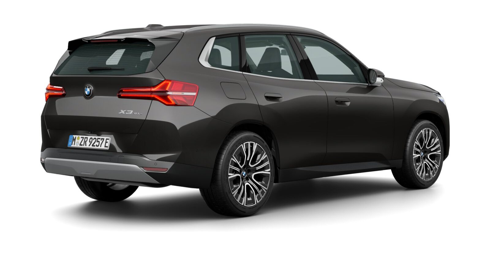 BMW BMW X in Grau von hinten BMW BMW X in Grau von hinten