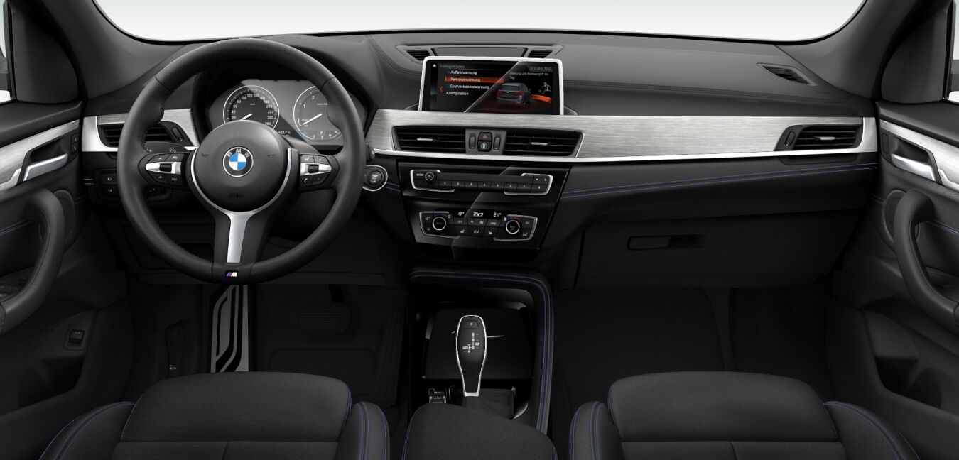 BMW BMW X im Innenraum von vorne BMW BMW X im Innenraum von vorne