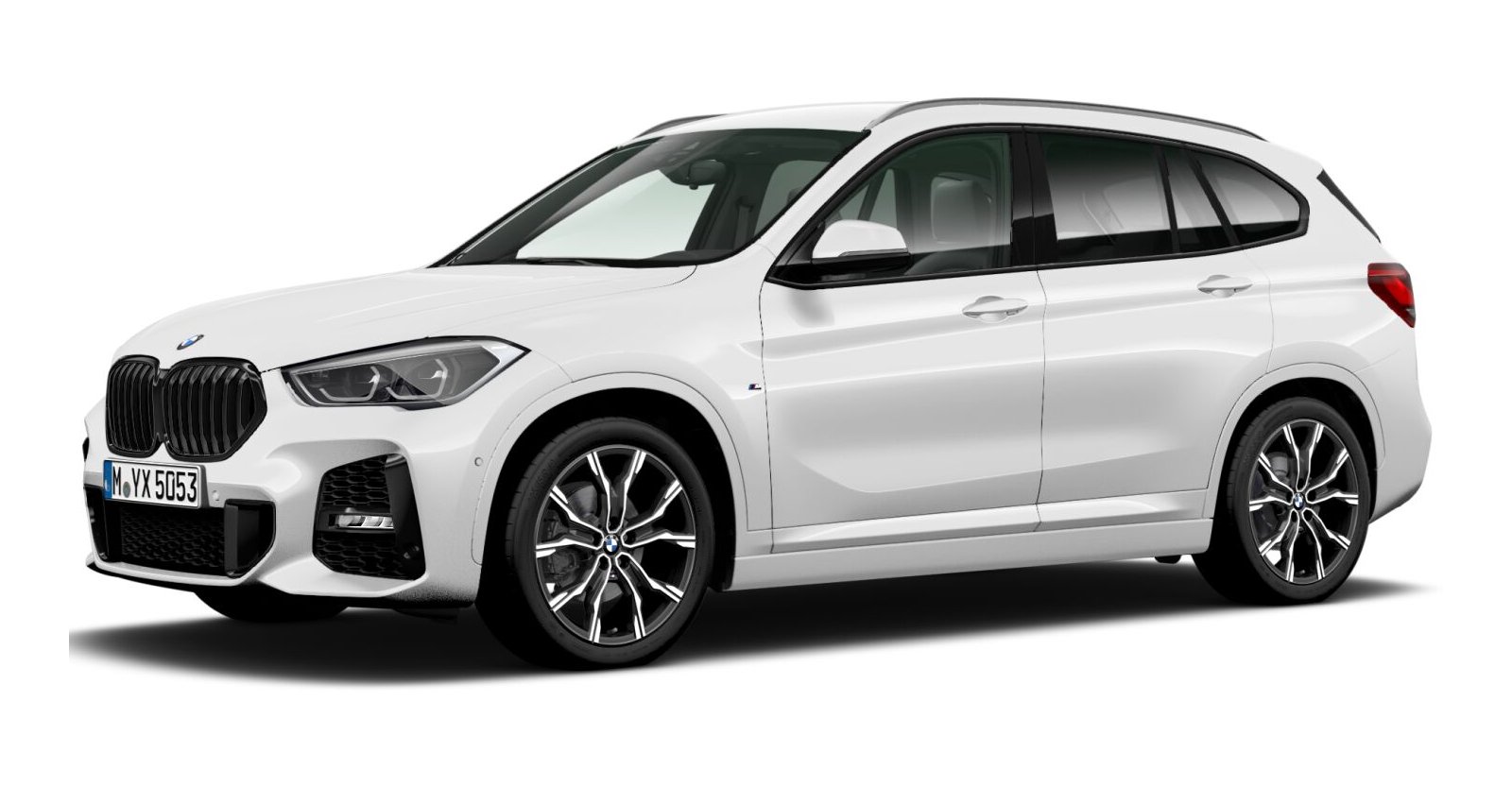 BMW BMW X in Weiß von vorne BMW BMW X in Weiß von vorne
