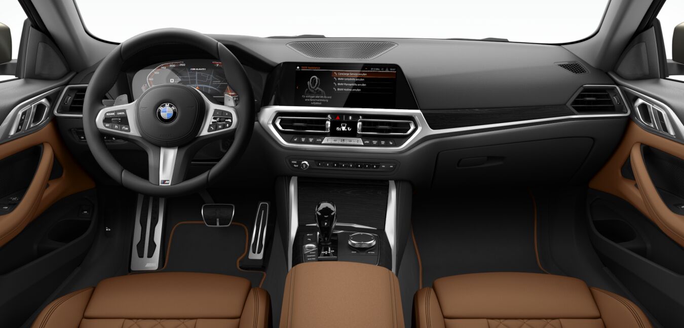 BMW BMW 4er im Innenraum von vorne BMW BMW 4er im Innenraum von vorne