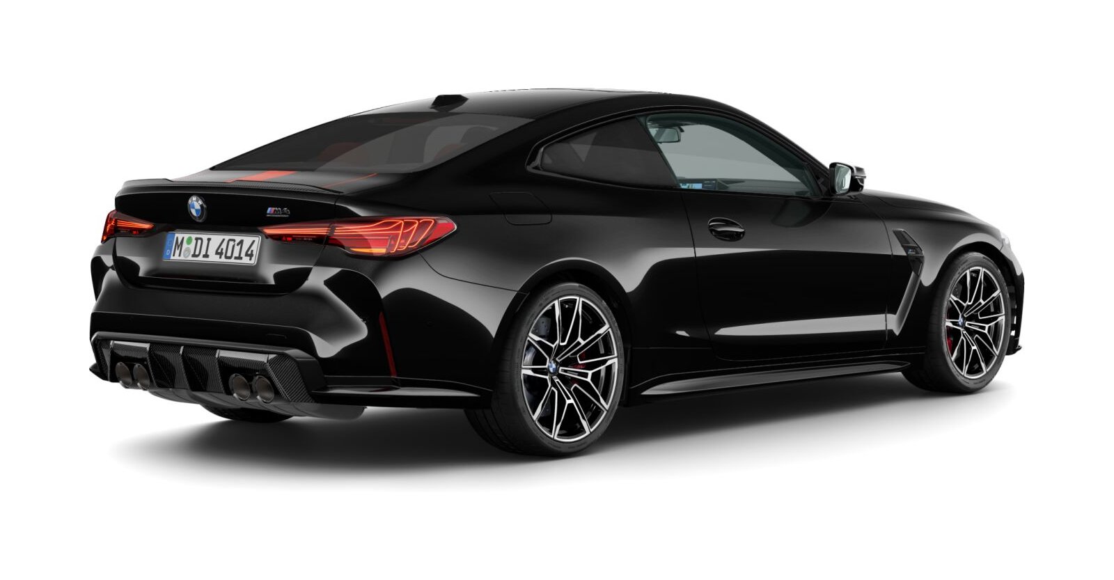 BMW BMW M in Schwarz von hinten BMW BMW M in Schwarz von hinten