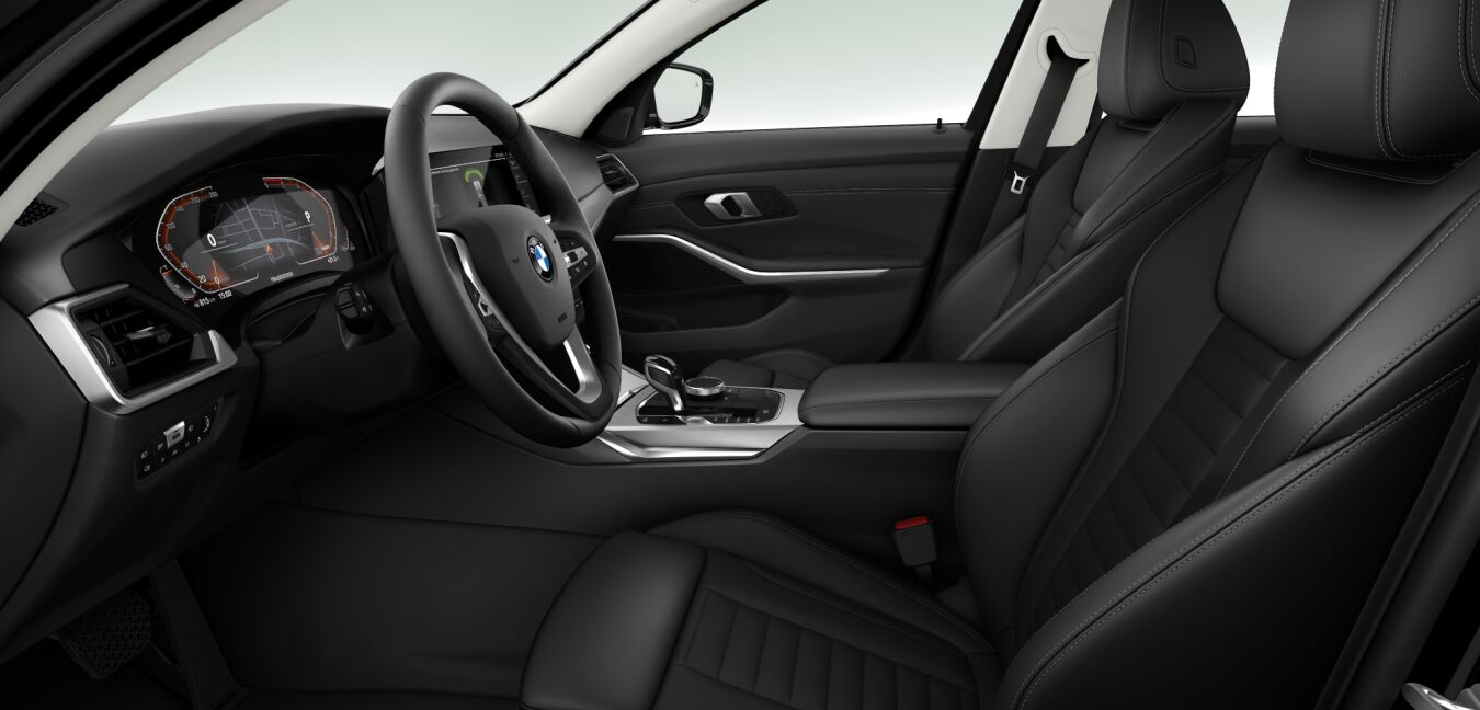 BMW BMW 3er im Innenraum seitlich BMW BMW 3er im Innenraum seitlich