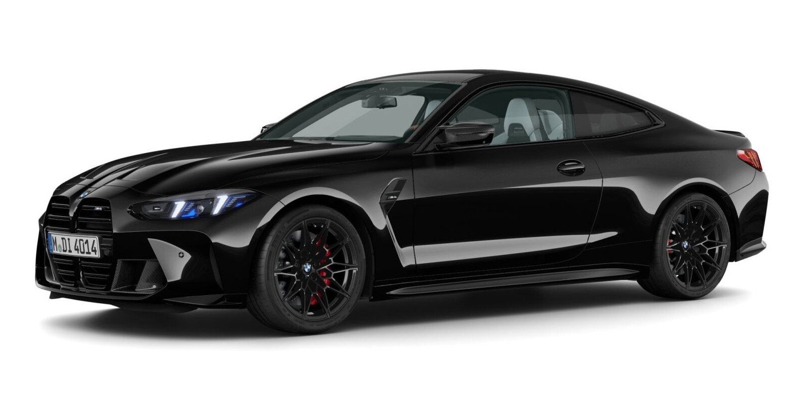 BMW BMW M in Schwarz von vorne BMW BMW M in Schwarz von vorne
