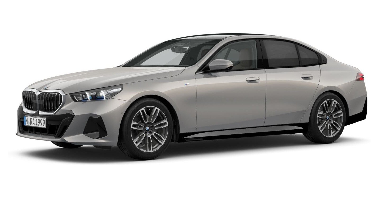 BMW BMW 5er in Grau von vorne BMW BMW 5er in Grau von vorne