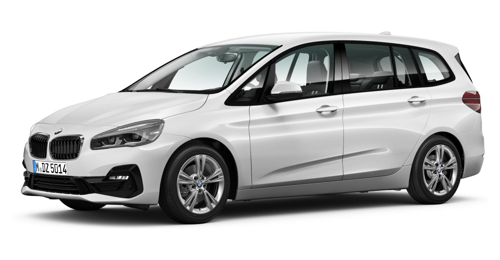 BMW BMW 2er in Weiß von vorne BMW BMW 2er in Weiß von vorne