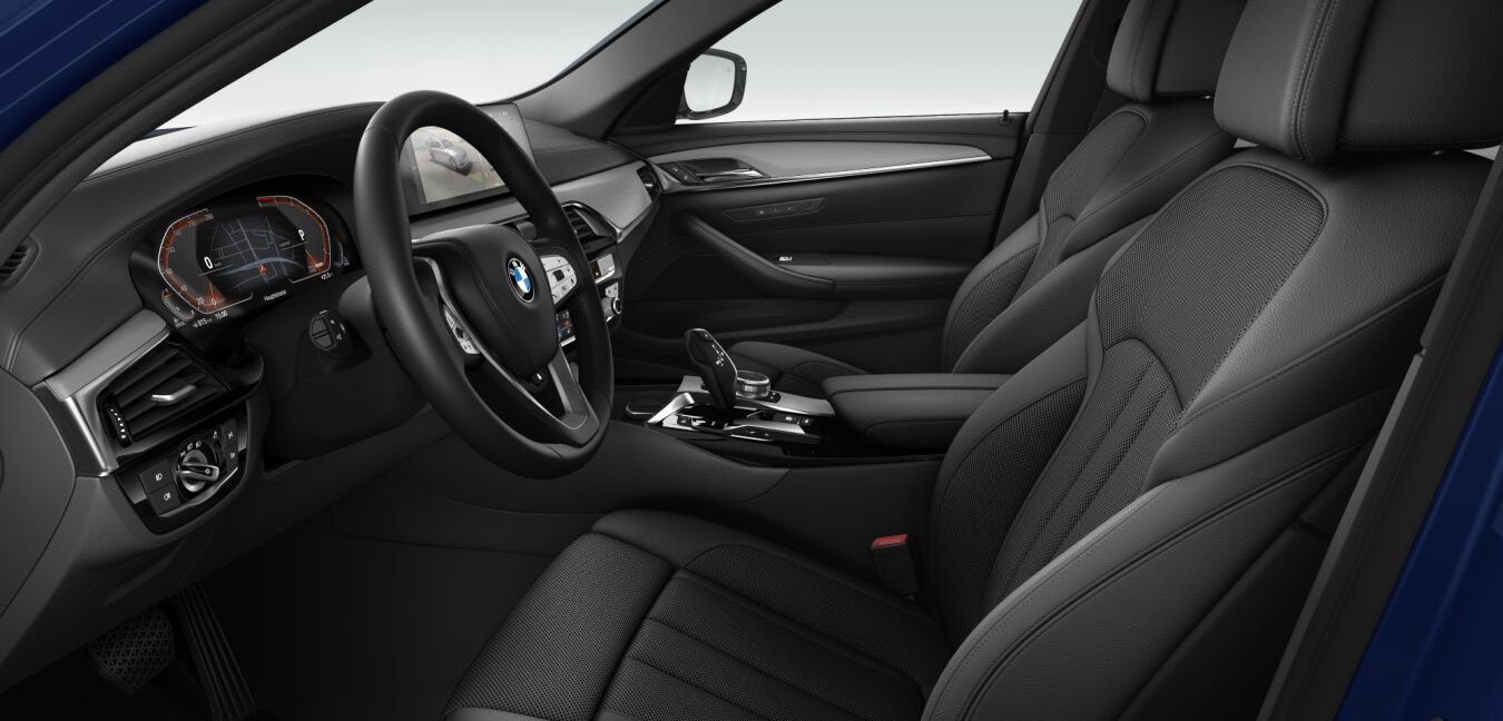 BMW BMW 5er im Innenraum seitlich BMW BMW 5er im Innenraum seitlich