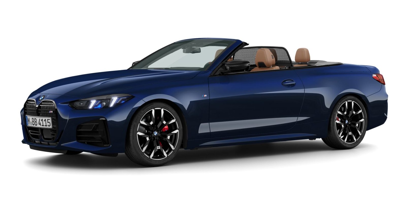 BMW BMW 4er in Blau von vorne BMW BMW 4er in Blau von vorne