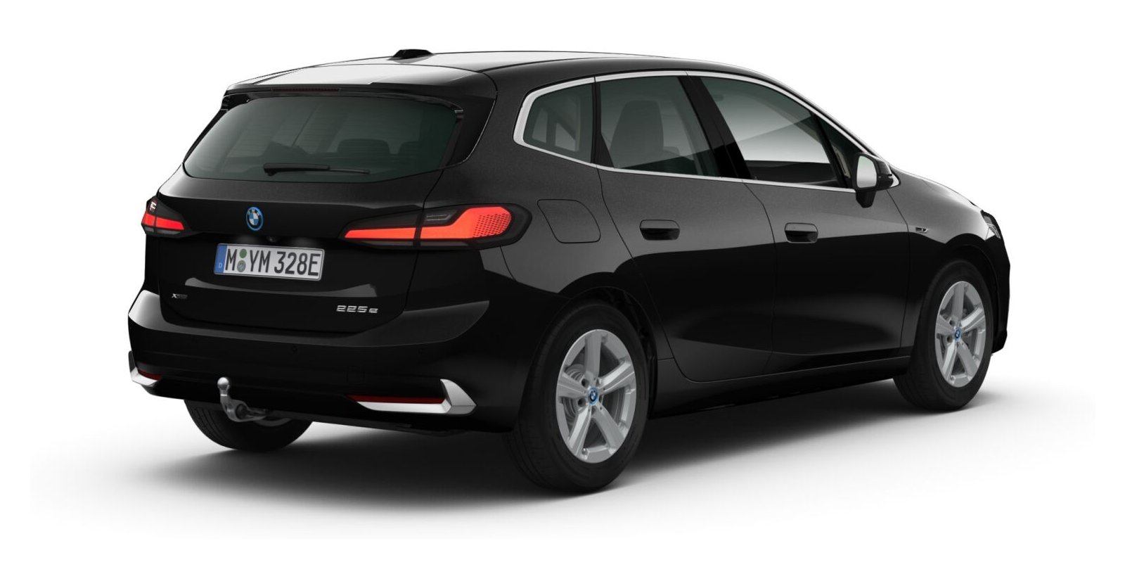 BMW BMW 2er in Schwarz von hinten BMW BMW 2er in Schwarz von hinten