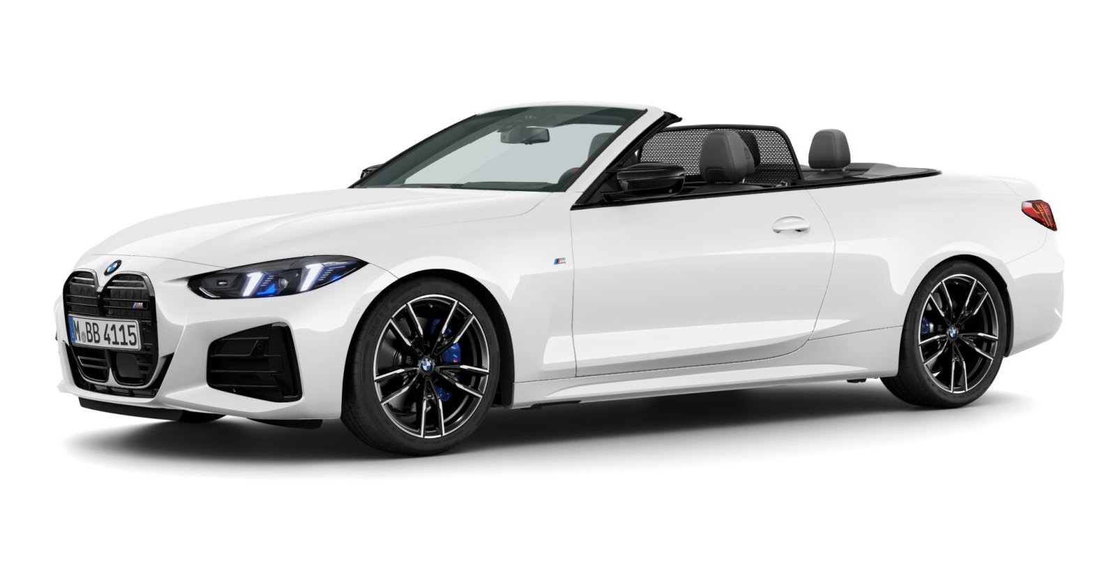 BMW BMW 4er in Weiß von vorne BMW BMW 4er in Weiß von vorne