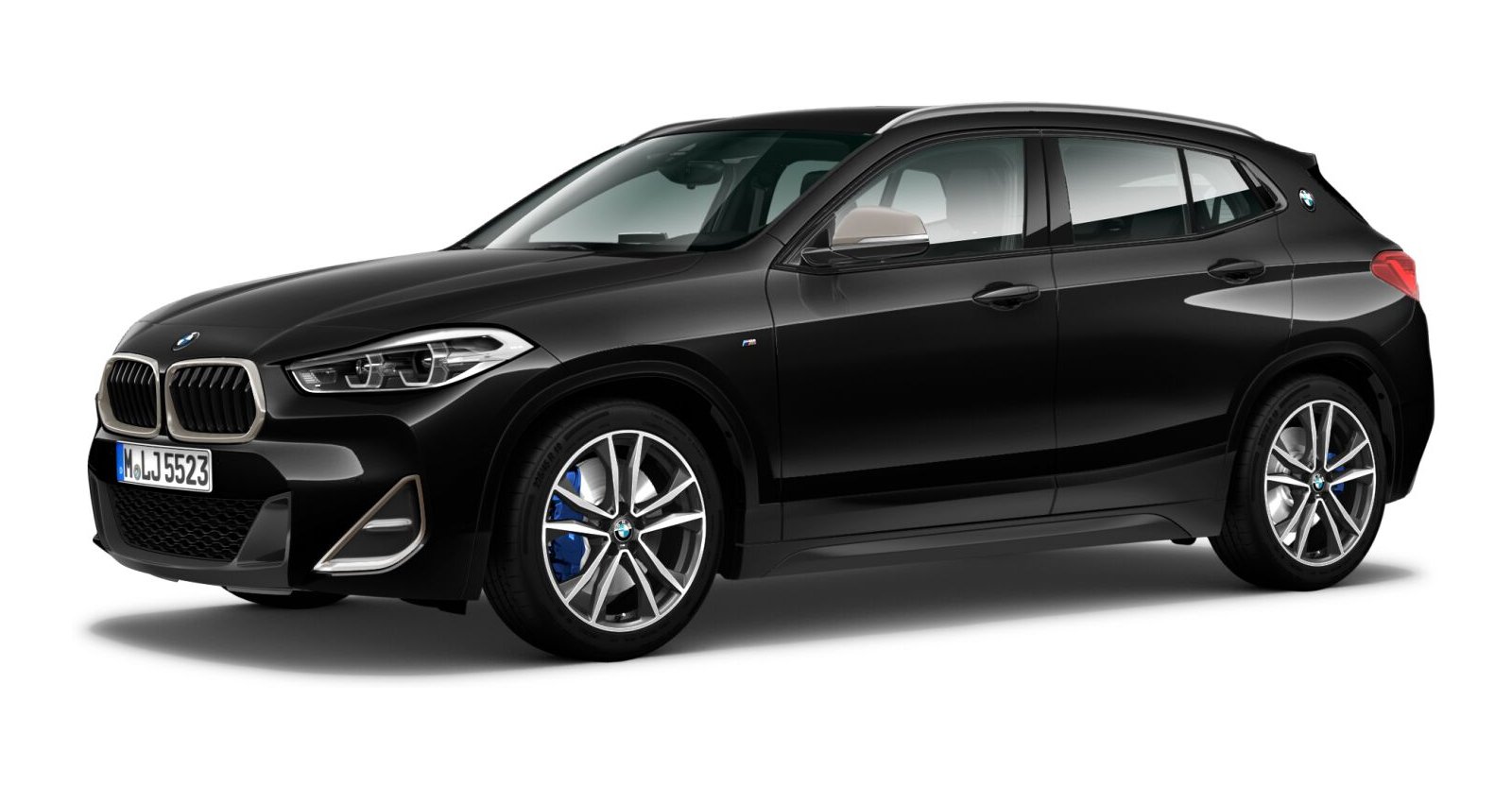 BMW BMW X in Schwarz von vorne BMW BMW X in Schwarz von vorne
