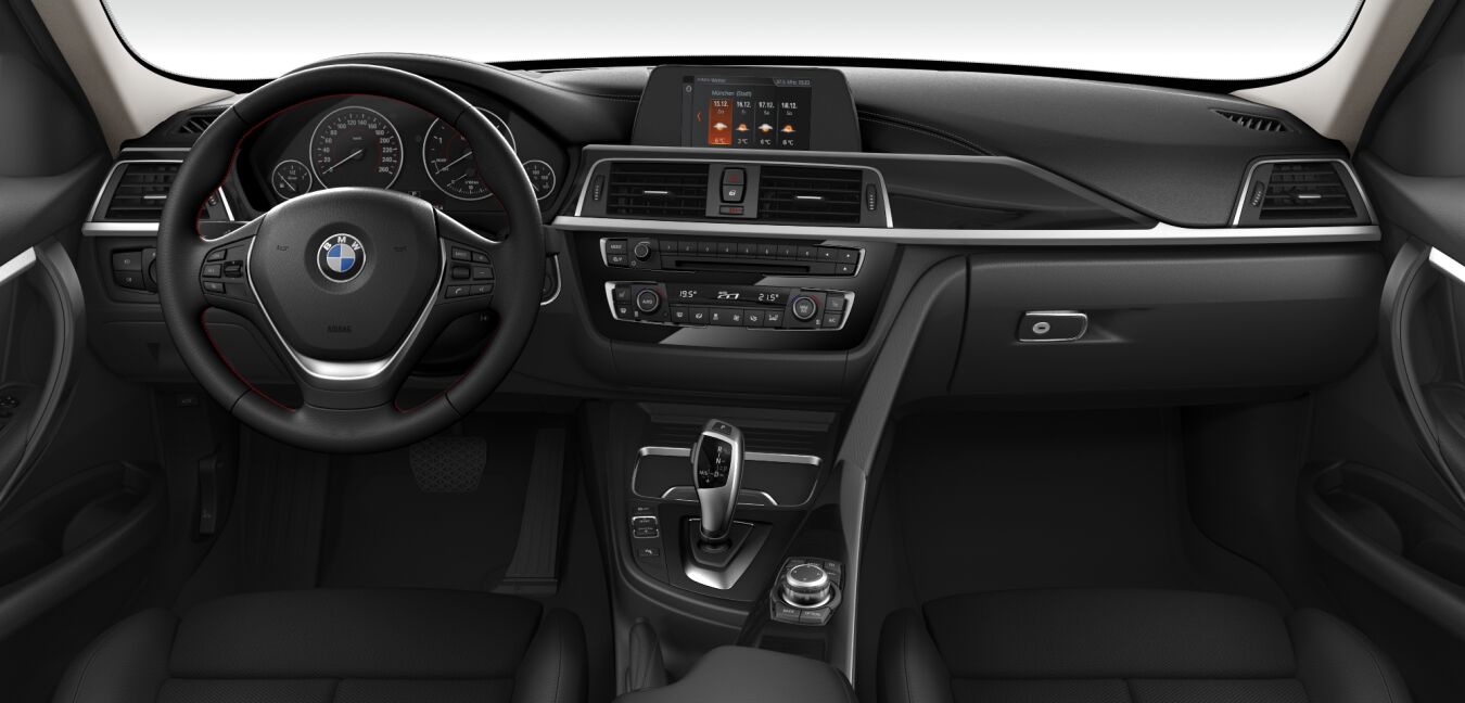 BMW BMW 3er im Innenraum von vorne BMW BMW 3er im Innenraum von vorne