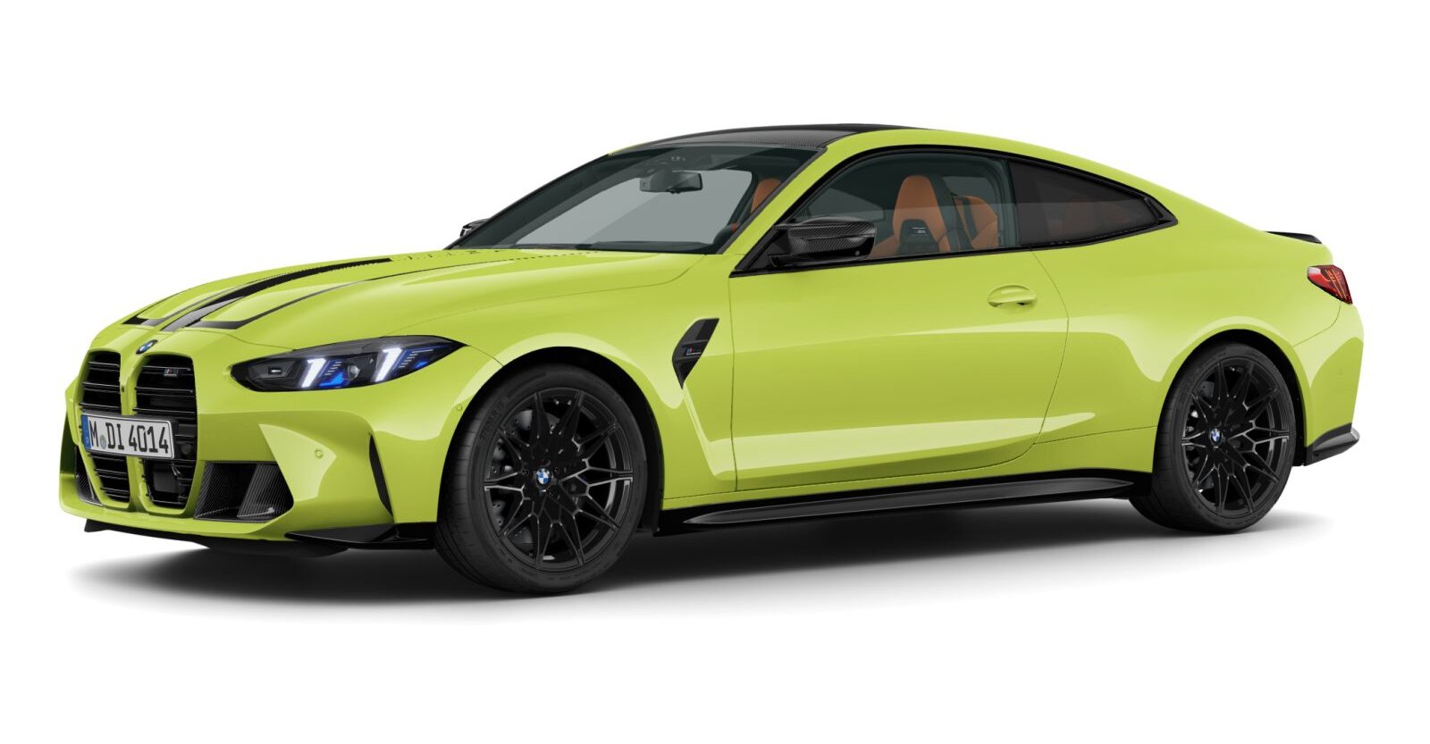 BMW M4 Competition Coupé mit M xDrive in Individual von vorne BMW M4 Competition Coupé mit M xDrive in Individual von vorne