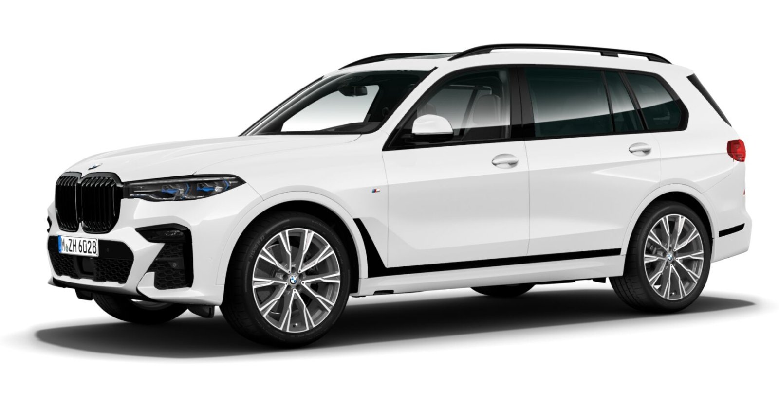 BMW BMW X in Weiß von vorne BMW BMW X in Weiß von vorne