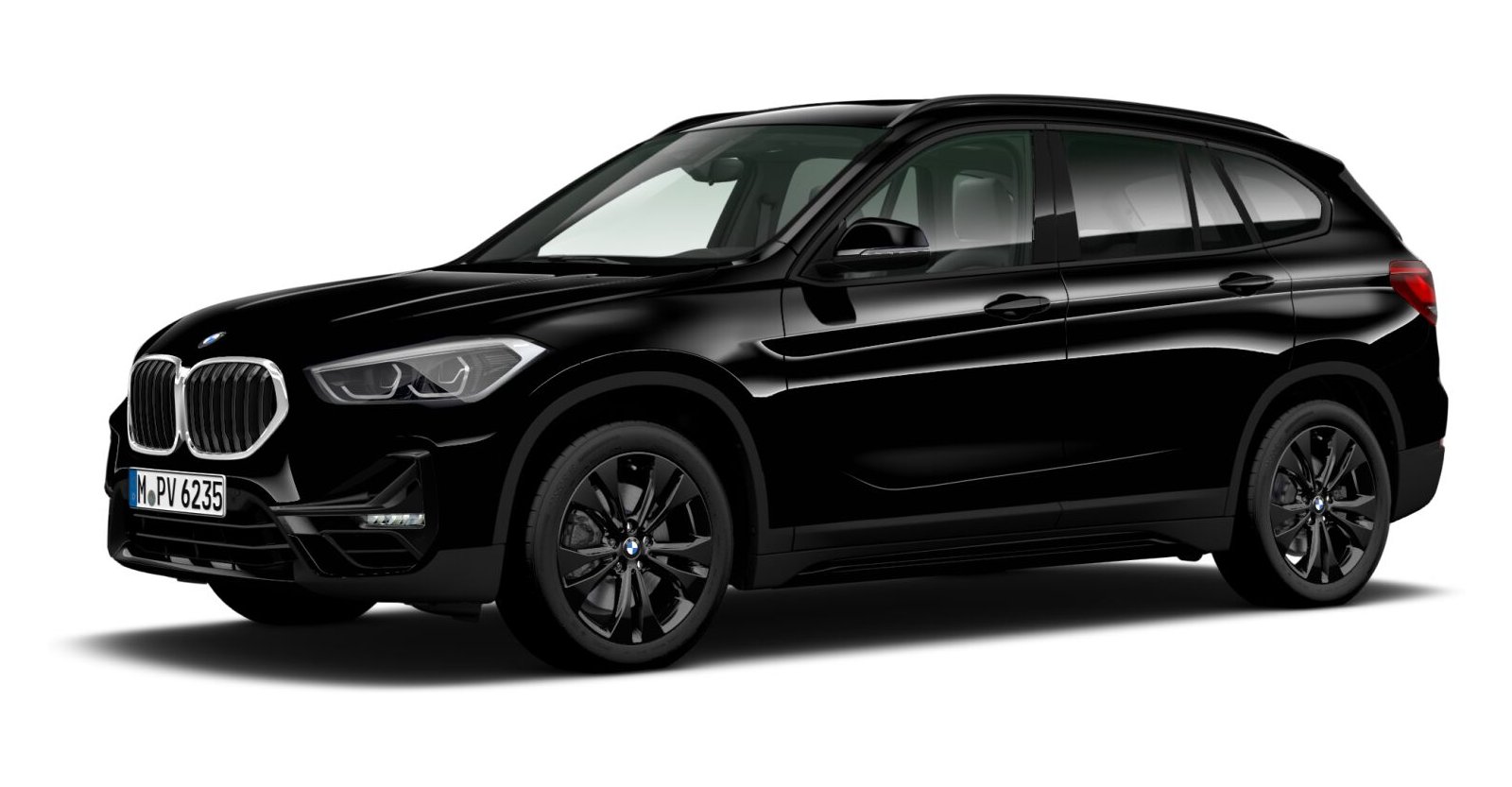 BMW BMW X in Schwarz von vorne BMW BMW X in Schwarz von vorne
