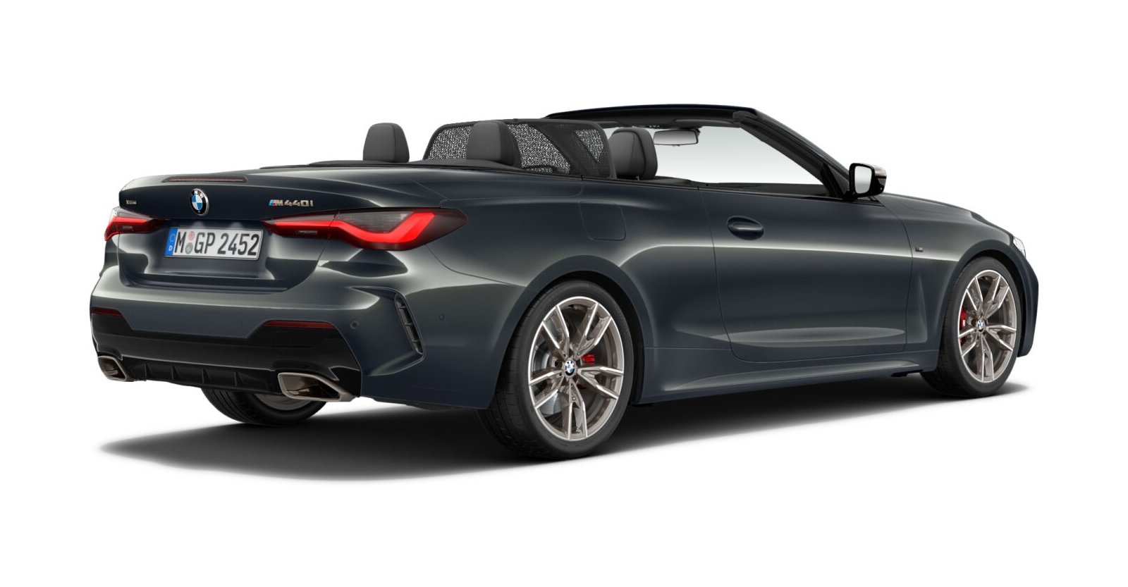 BMW BMW 4er in Grau von hinten BMW BMW 4er in Grau von hinten