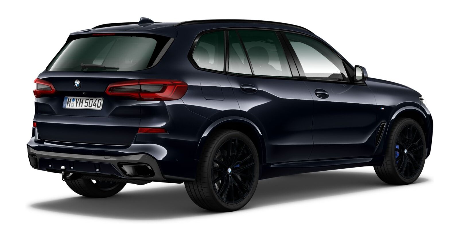 BMW BMW X in Schwarz von hinten BMW BMW X in Schwarz von hinten