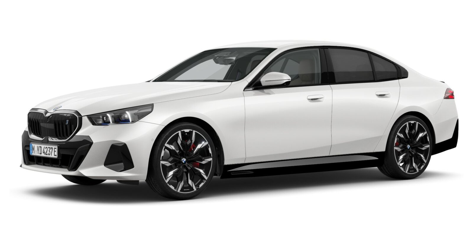 BMW i5 xDrive40 Limousine in Individual von vorne
