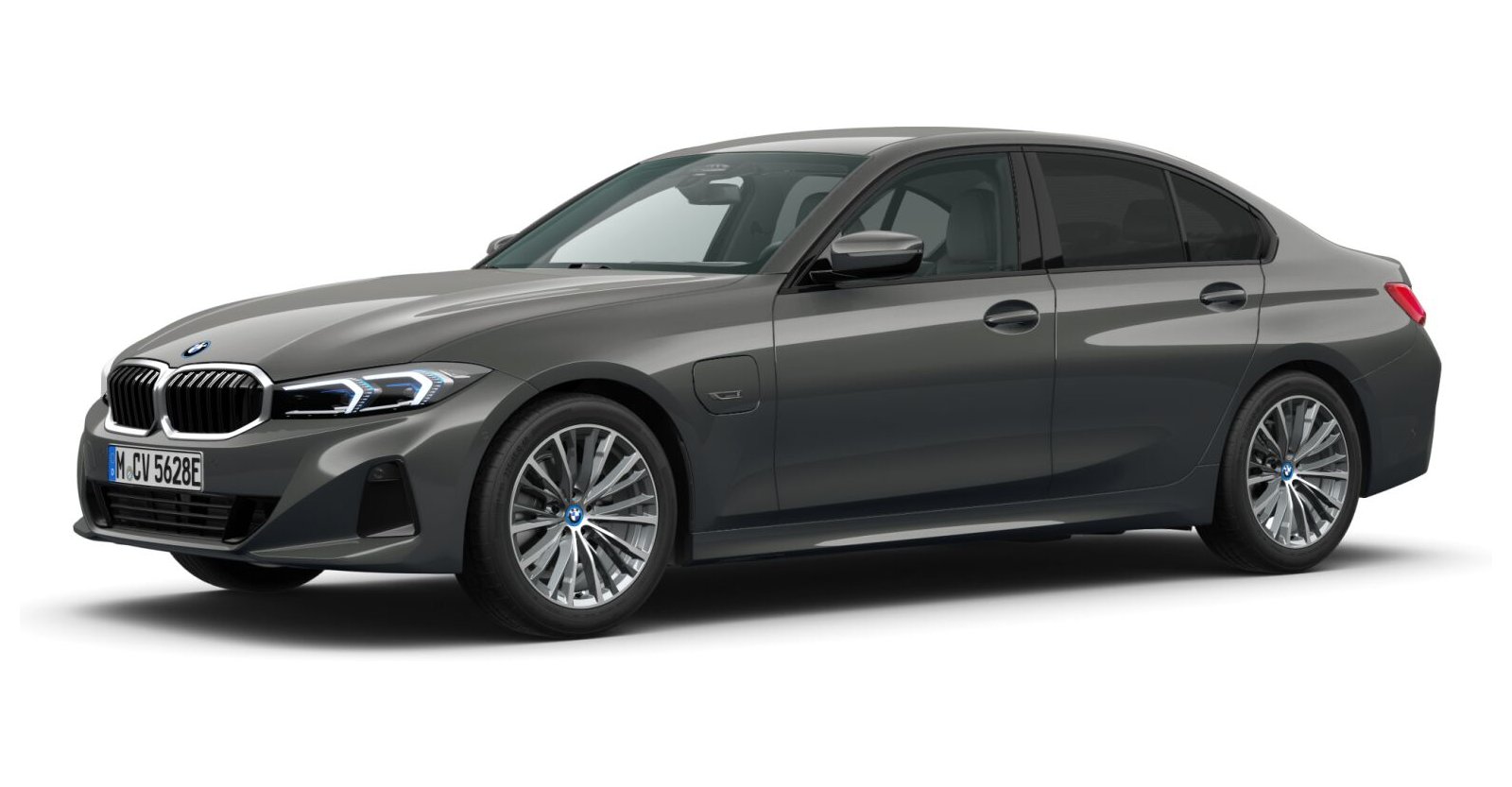 BMW BMW 3er in Grau von vorne BMW BMW 3er in Grau von vorne