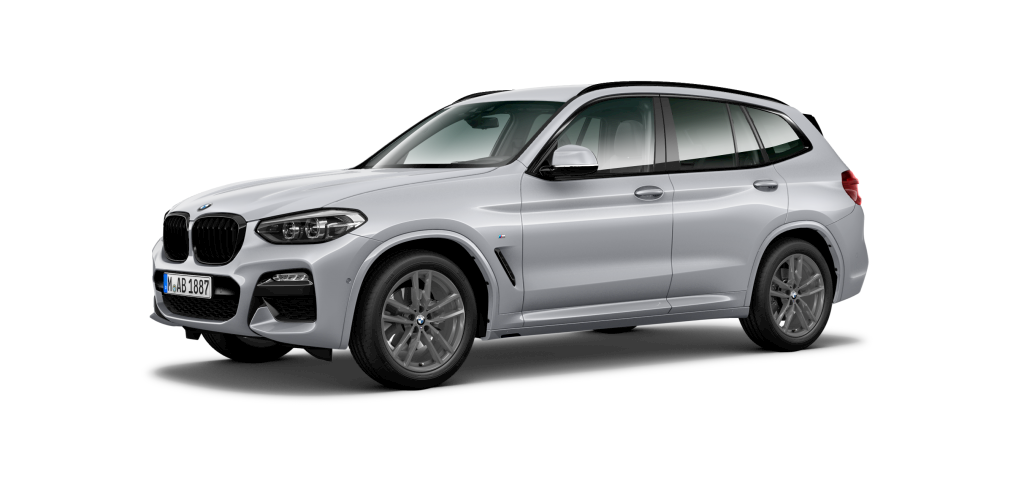 BMW BMW X in Silber von vorne BMW BMW X in Silber von vorne