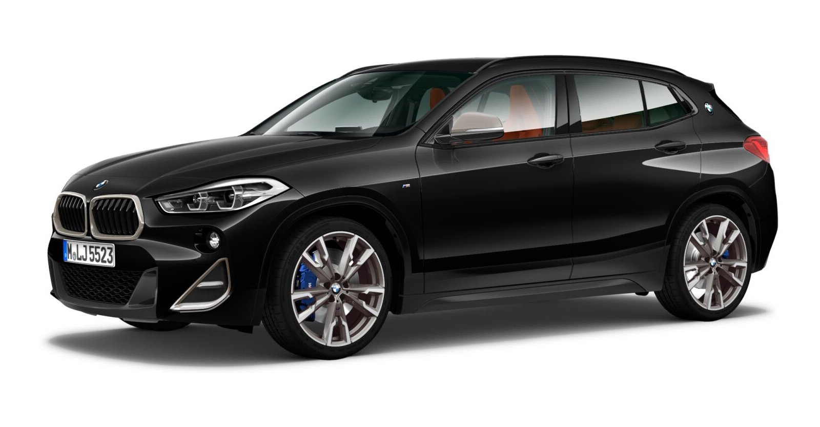 BMW BMW X in Schwarz von vorne BMW BMW X in Schwarz von vorne