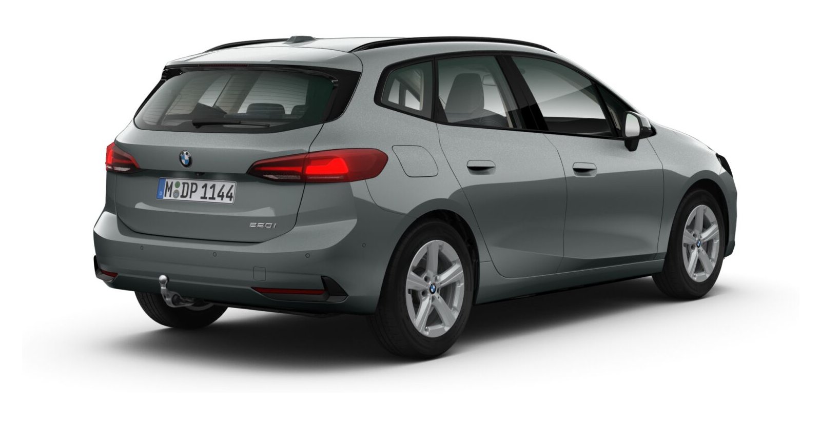 BMW BMW 2er in Grau von hinten BMW BMW 2er in Grau von hinten