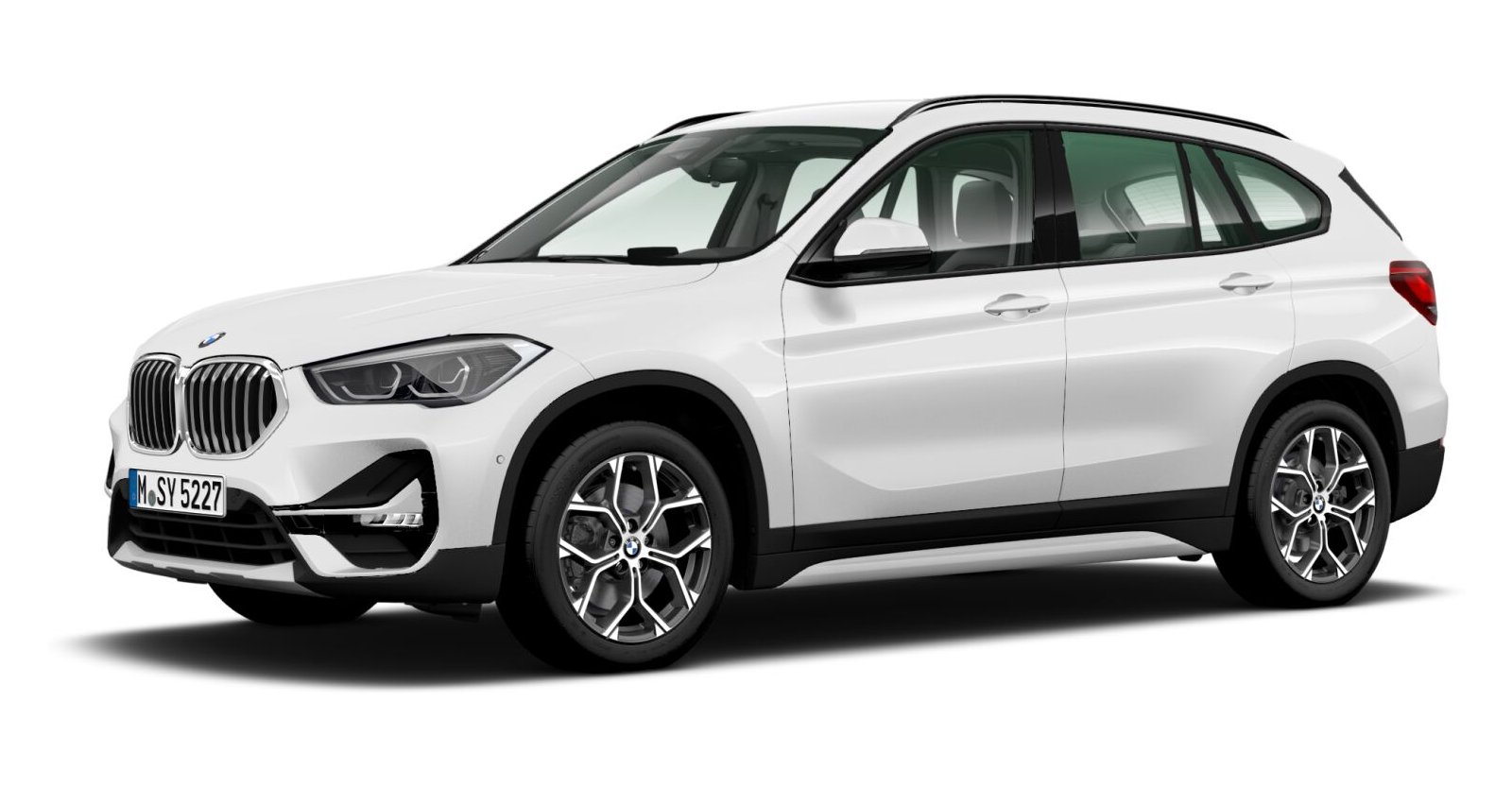 BMW BMW X in Weiß von vorne BMW BMW X in Weiß von vorne