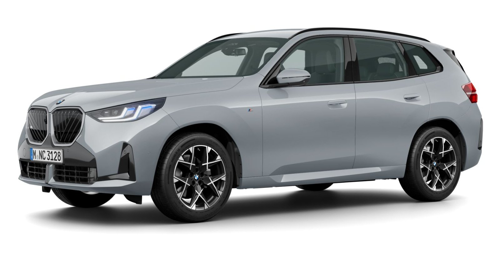 BMW X3 20 xDrive in Grau von vorne BMW X3 20 xDrive in Grau von vorne