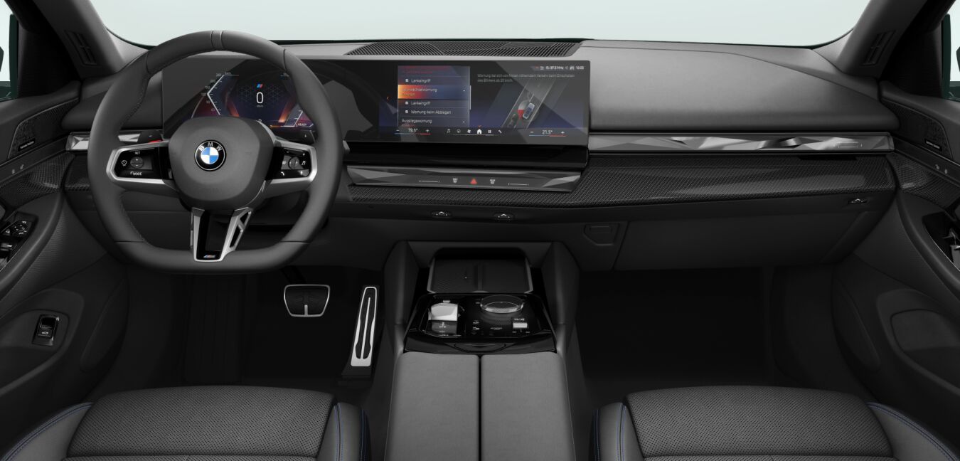 BMW BMW 5er im Innenraum von vorne BMW BMW 5er im Innenraum von vorne