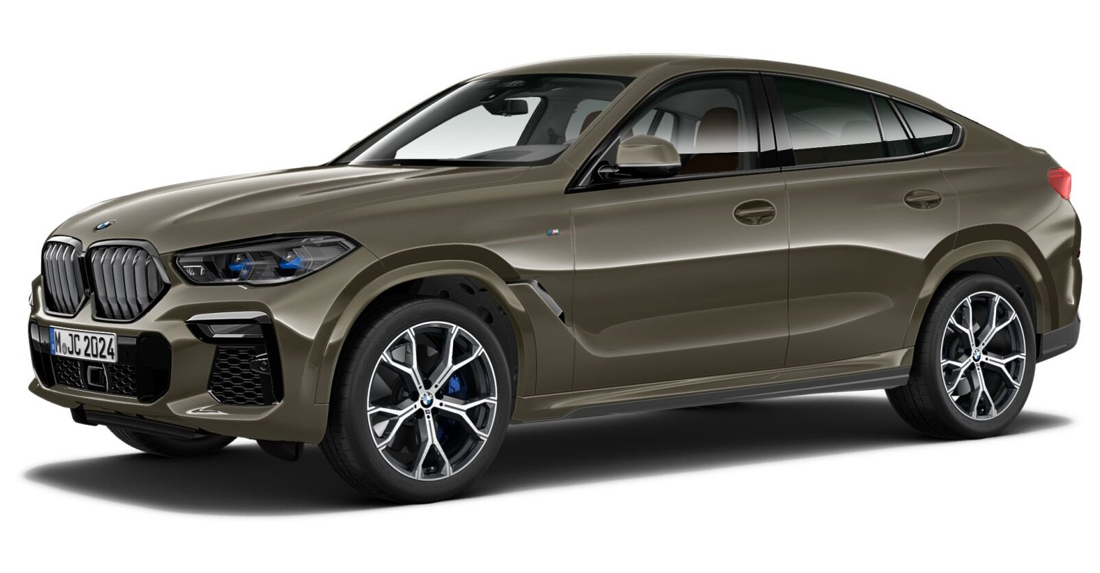 BMW BMW X in Grün von vorne BMW BMW X in Grün von vorne