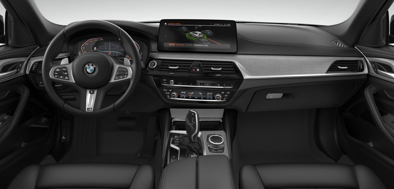 BMW BMW 5er im Innenraum von vorne BMW BMW 5er im Innenraum von vorne