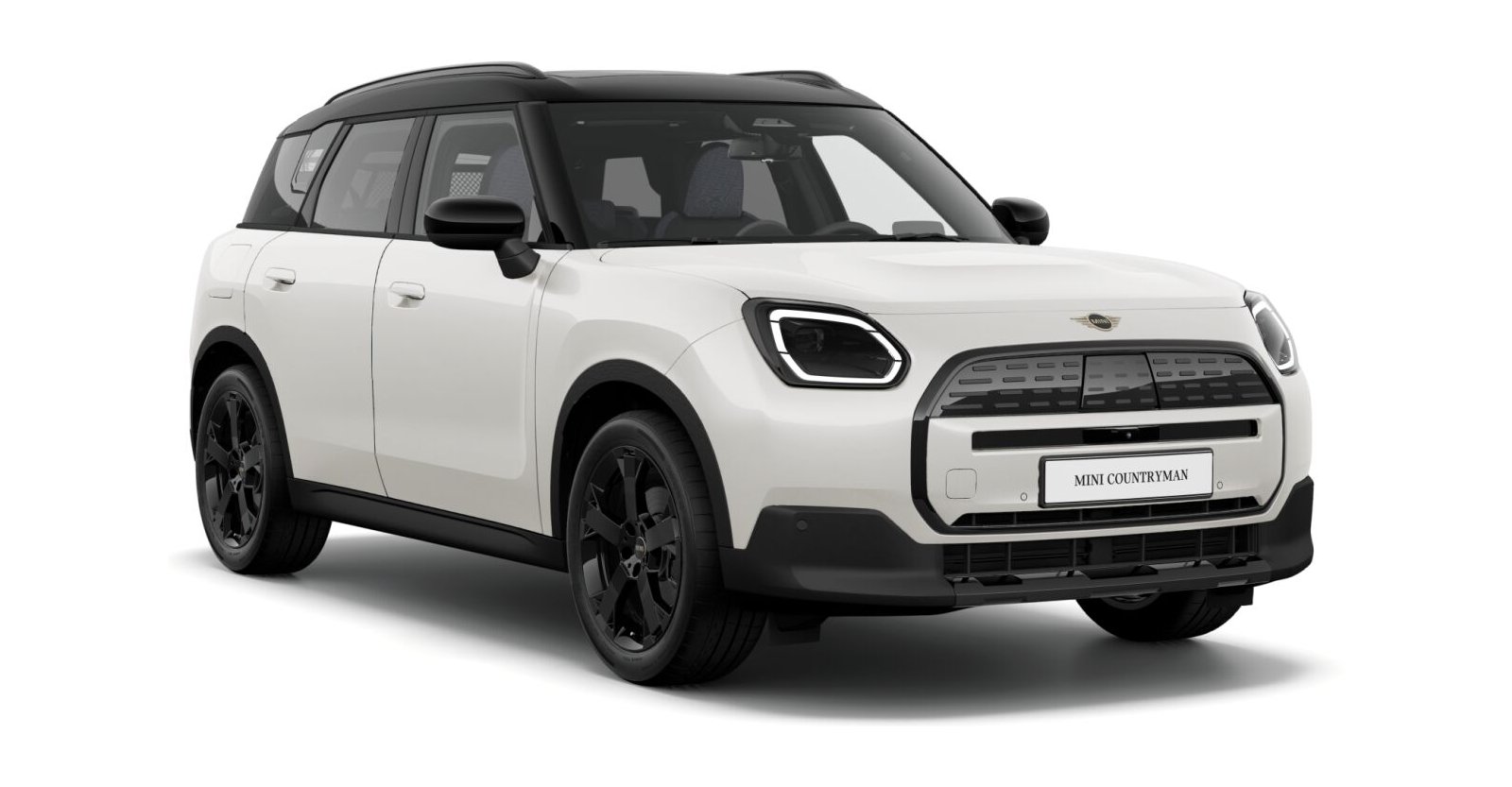 MINI Countryman E in Weiß von vorne MINI Countryman E in Weiß von vorne