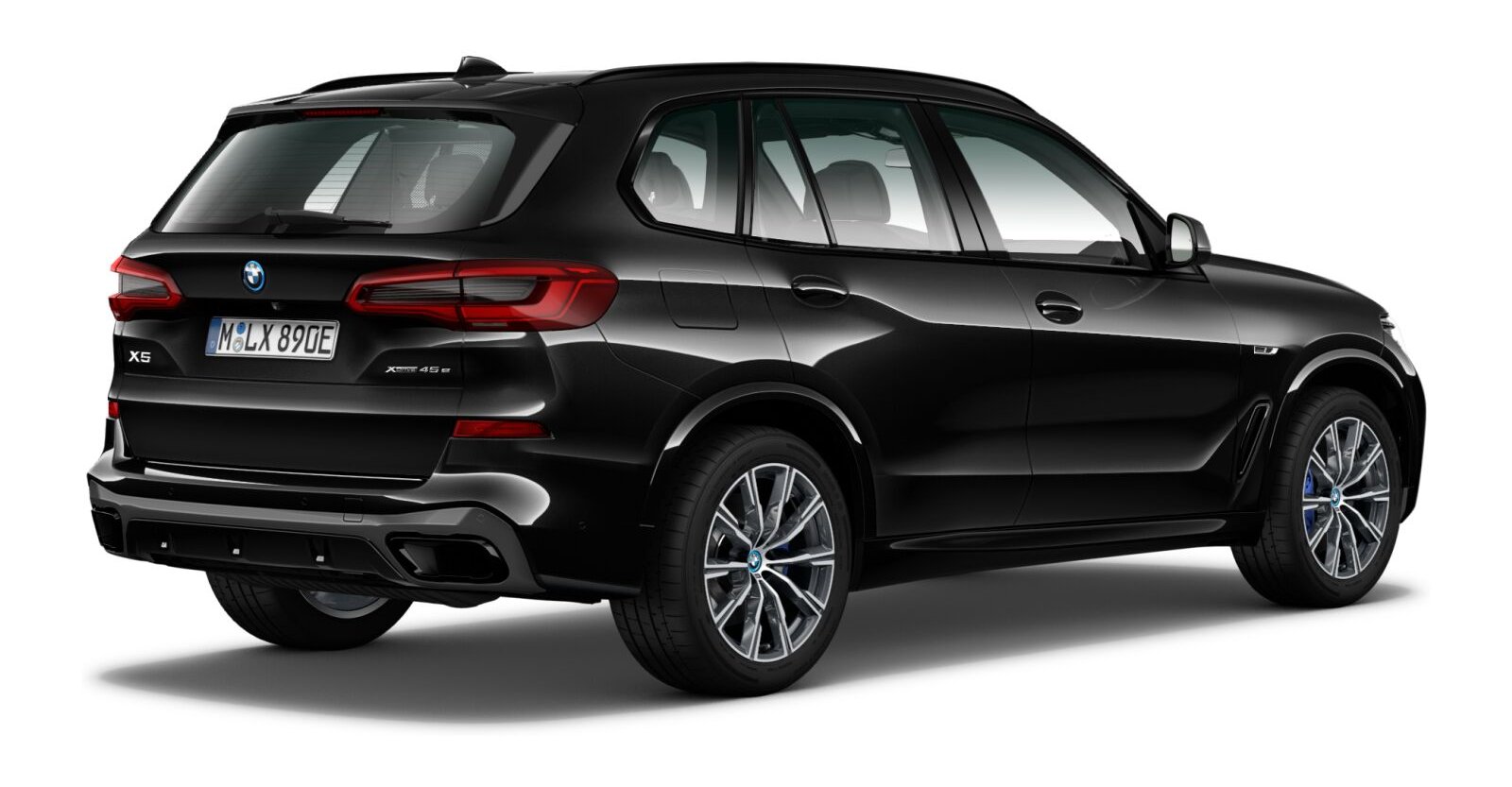 BMW BMW X in Schwarz von hinten BMW BMW X in Schwarz von hinten