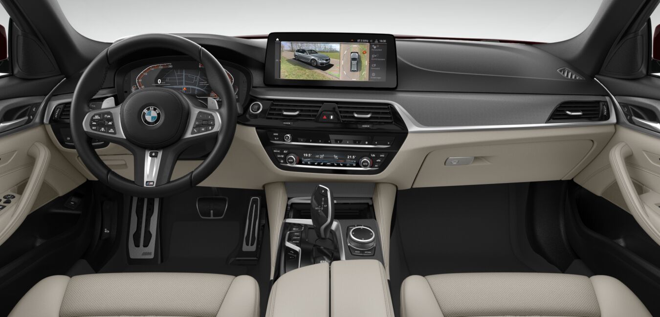 BMW BMW 5er im Innenraum von vorne BMW BMW 5er im Innenraum von vorne